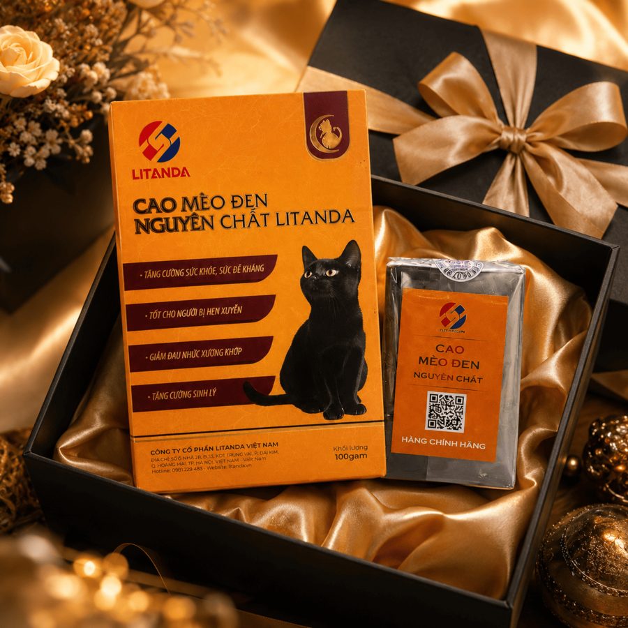 Cao Mèo Đen Quà Biếu Tặng Ý Nghĩa Cho Người Thân Và Đối Tác